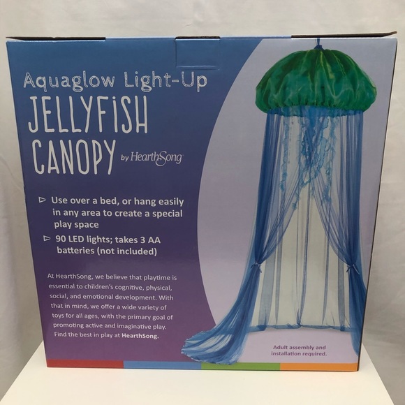 HearthSong Other Aqua Lightup Jellyfish Canopy Hideaway New Poshmark
